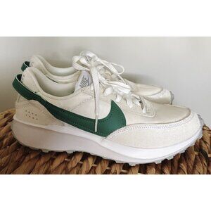 Nike Green/White Waffle Debut Shoes